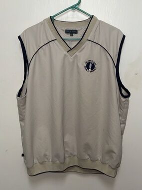 Men's Lyle & Scott 2003 The Open Royal St George's Golf Windbreaker Vest